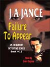 Failure to Appear: J. P. Beaumont Series, Book 11